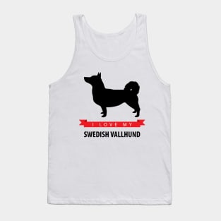 I Love My Swedish Vallhund Tank Top